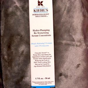 Brand new in box Kiehl’s Hydro-Plumping Re-Texturizing Serum!